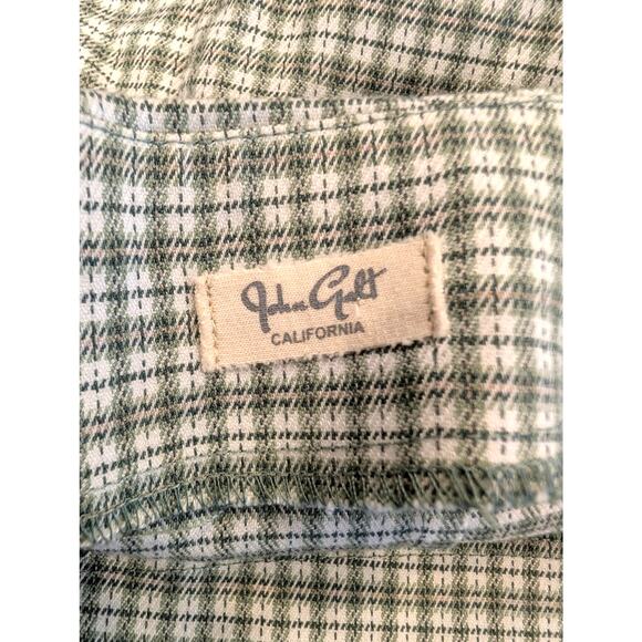 John Galt California Green Plaid Mini Skirt Y2K Preppy A-Line XS - Picture 3 of 6